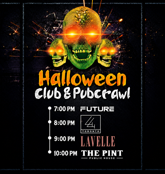 Halloween Pub & Club Crawl 2026!
